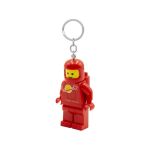 LEGO svítící klíčenka - Kosmonaut červený