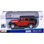Maisto Jeep Wrangler Unlimited 1:24 2015 oranžová