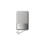 EcoFlow RAPID Magnetic Power Bank (5000mAh) - stříbrná