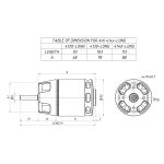 AXI 4120/14 V3 LONG střídavý motor