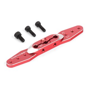 Servo páka Oboustranná 64mm (2,5”) 25zubů M2 - červená