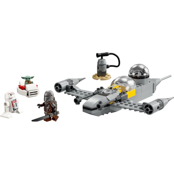 LEGO Star Wars - Mando, Grogu a stíhačka N-1 Starfighter