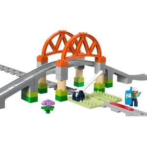 LEGO DUPLO - Železniční most a koleje – rozšiřující sada