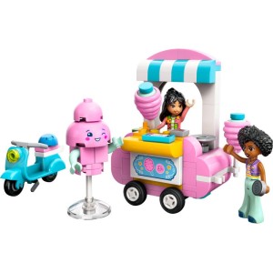 LEGO Friends - Stánek s cukrovou vatou a skútr