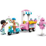 LEGO Friends - Stánek s cukrovou vatou a skútr