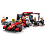LEGO City - Zastávka v boxech F1 a personál s vozem Ferrari