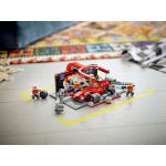 LEGO City - Zastávka v boxech F1 a personál s vozem Ferrari
