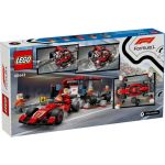 LEGO City - Zastávka v boxech F1 a personál s vozem Ferrari