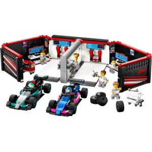 LEGO City - Garáž F1 a vozy Mercedes-AMG a Alpine