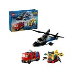 LEGO City - Remix: Helikoptéra, hasičský vůz a ponorka