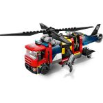LEGO City - Remix: Helikoptéra, hasičský vůz a ponorka