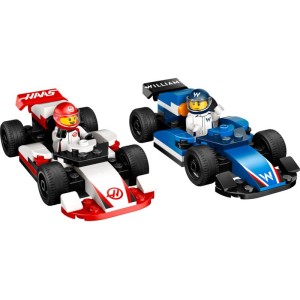 LEGO City - Závodní vozy F1 Williams Racing a Haas F1