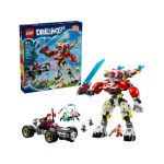 LEGO DREAMZzz - Cooperův tygří robot a Zerův hot rod