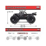 Arrma Notorious 6S V6 BLX 1:8 4WD RTR černá
