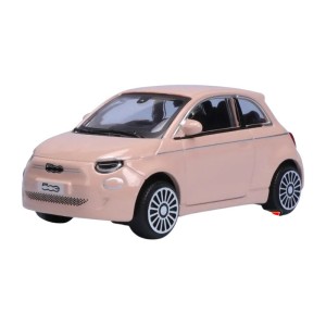 Bburago Fiat 500e 1:43 krémová