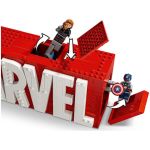 LEGO Marvel - Logo MARVEL a minifigurky