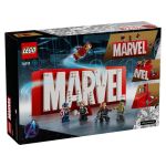 LEGO Marvel - Logo MARVEL a minifigurky