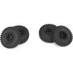 Pro-Line kolo s pneu 1:24 Maxxis Trepador 1.0”, disk černý Holocomb H7mm (4)