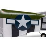 E-flite P-51D Mustang 1.0m AS3X+ SAFE Select BNF Basic