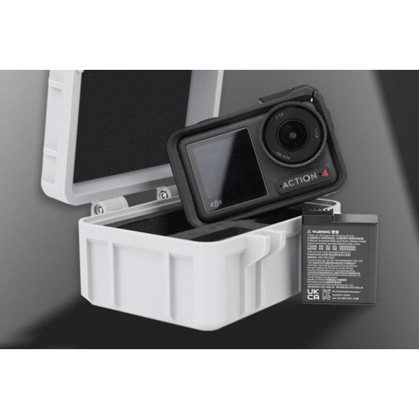 DJI Action 5 Pro / Action 4 / Action 3 - Gray Hardshell kufr