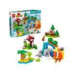 LEGO DUPLO - Rodinky divokých zvířat 3 v 1