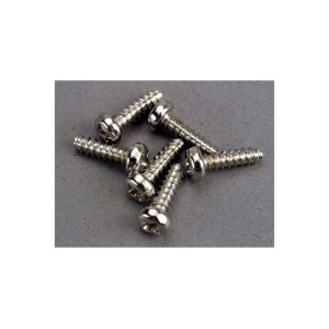 Traxxas vrut křížový 3x10mm půlkulatá hlava zink. (6)