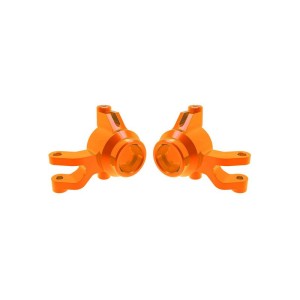 Traxxas těhlice přední hliníková oranžová (pár)