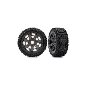 Traxxas kolo 3.0”, disk šedý, pneu Sledgehammer (2)
