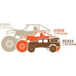 Axial Capra 1:18 4WS RTR žlutá