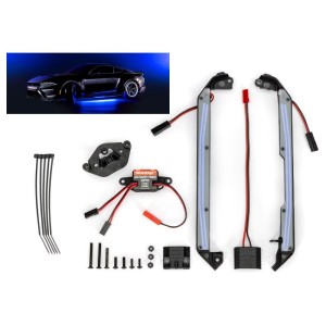 Traxxas LED podsvícení šasi modré (pro 4-Tec 2.0, Drift)