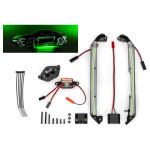 Traxxas LED podsvícení šasi zelené (pro 4-Tec 2.0, Drift)