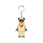 LEGO svítící klíčenka - Mopsík