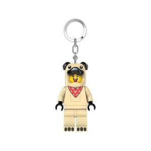 LEGO svítící klíčenka - Mopsík