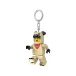 LEGO svítící klíčenka - Mopsík