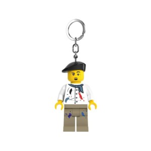 LEGO svítící klíčenka - Malíř