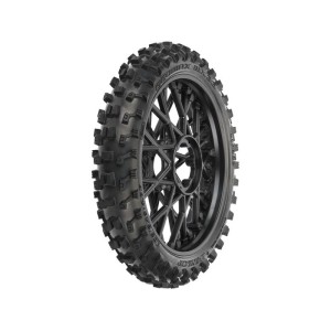 Pro-Line kolo s pneu Dunlop Geomax MX33 V2 Bead CR4 přední, disk černý: PM-MX