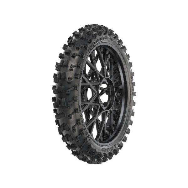 Pro-Line kolo s pneu Dunlop Geomax MX33 V2 Bead CR4 přední, disk černý: PM-MX
