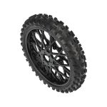 Pro-Line kolo s pneu Dunlop Geomax MX33 V2 Bead CR4 přední, disk černý: PM-MX