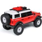 Axial SCX24 Ford Bronco 2021 1:24 4WD RTR červený