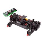 PUNISHER-4 - Monster Truck 4WD 3-4S - RTR - zelená
