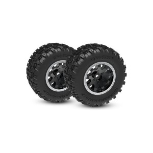 Traxxas kolo 2.1/2.6”, disk černý, pneu Sledgehammer (přední) (2)