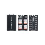 JJC Hliníkový dvojstranný úložný box na paměťové karty (4SD + 12TF + 2 Nano SIM)
