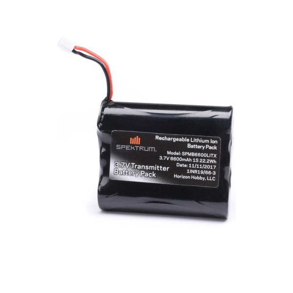 Spektrum baterie vysílače LiIon 3.7V 6600mAh XH-1S: NX6/NX8/NX10/iX12