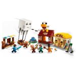 LEGO Minecraft - Balón v podobě ďasa a útok na vesnici
