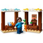 LEGO Minecraft - Balón v podobě ďasa a útok na vesnici