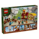 LEGO Minecraft - Balón v podobě ďasa a útok na vesnici