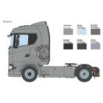 Italeri Scania S770 4x2 Normal Roof Grey Cab (1:24)