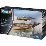 Revell Supermarine Spitfire Mk.Ia, Hawker Hurricane Mk.I (1:144)