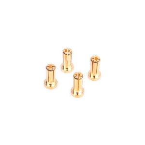 5mm/G5 Gold Works Team/zlaté konektory, 14mm, 4ks.