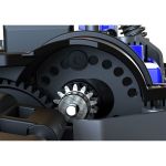 Traxxas Mini Maxx 1:12 BL-2s RTR oranžový